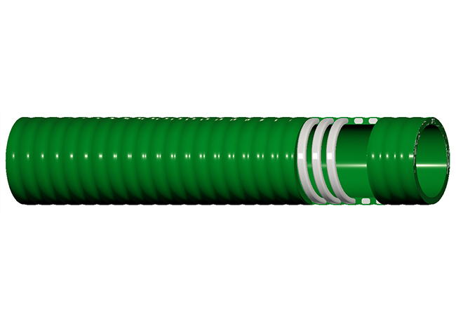 Manguera de Succión Verde Oliva